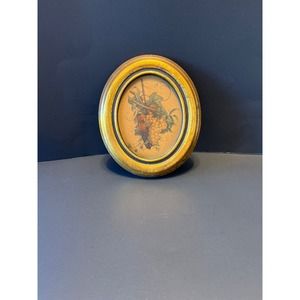 Vintage Emil A. Grilli Painting Grapes and Tomatoes Dolphin Gallery RARE 1940s